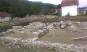 Arheoloska istrazivanja i radovi na konzervaciji ostataka Rimske carske palate na lokalitetu Zadružni dom 2014 godine (4)